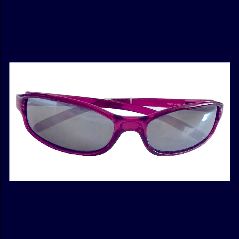 Bolle LIL KITTY Red Womens Sunglasses Flash Mirror Polarized Y2K